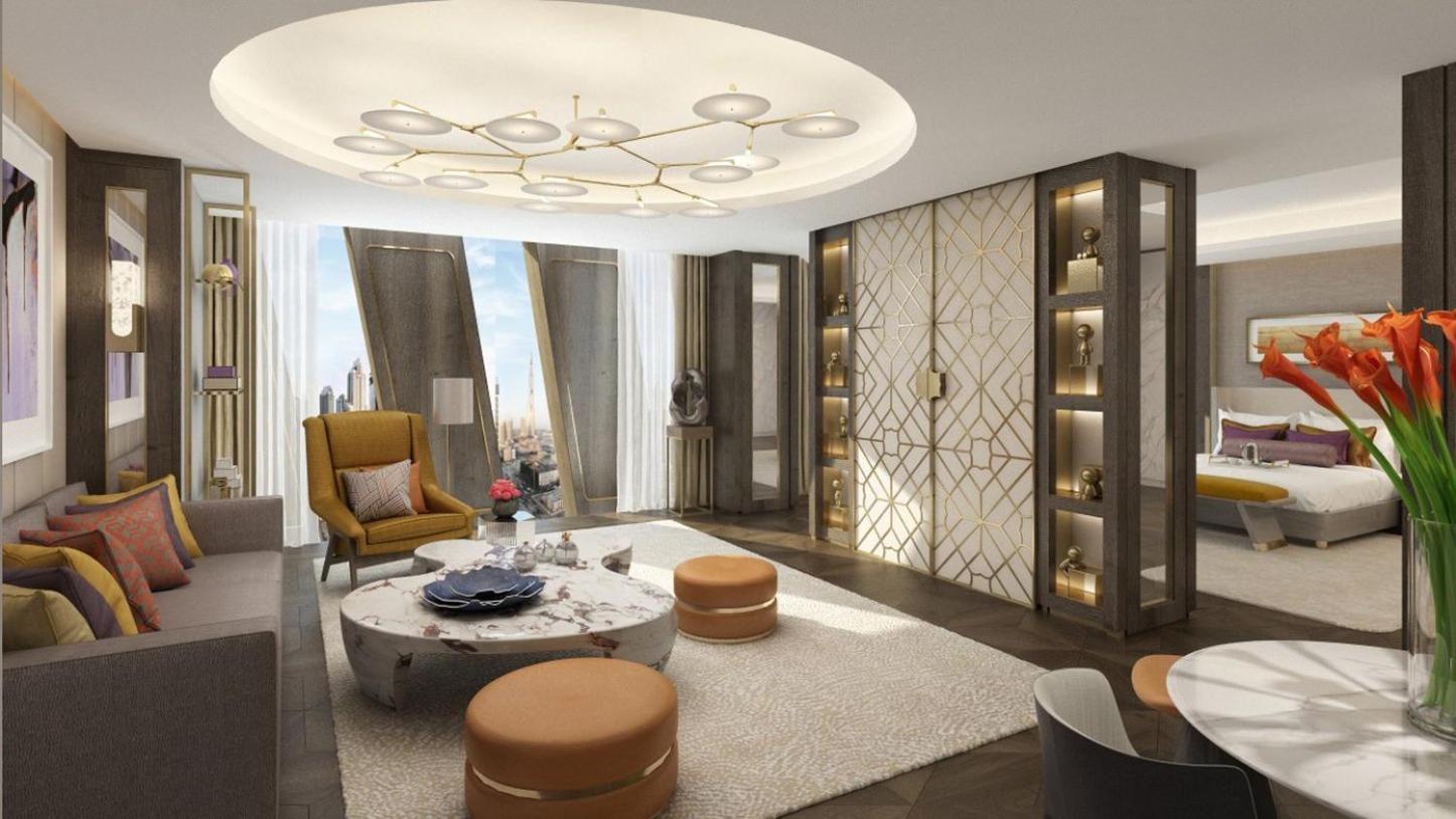 Mandarin Oriental Downtown, Dubai Hotel Екстериор снимка