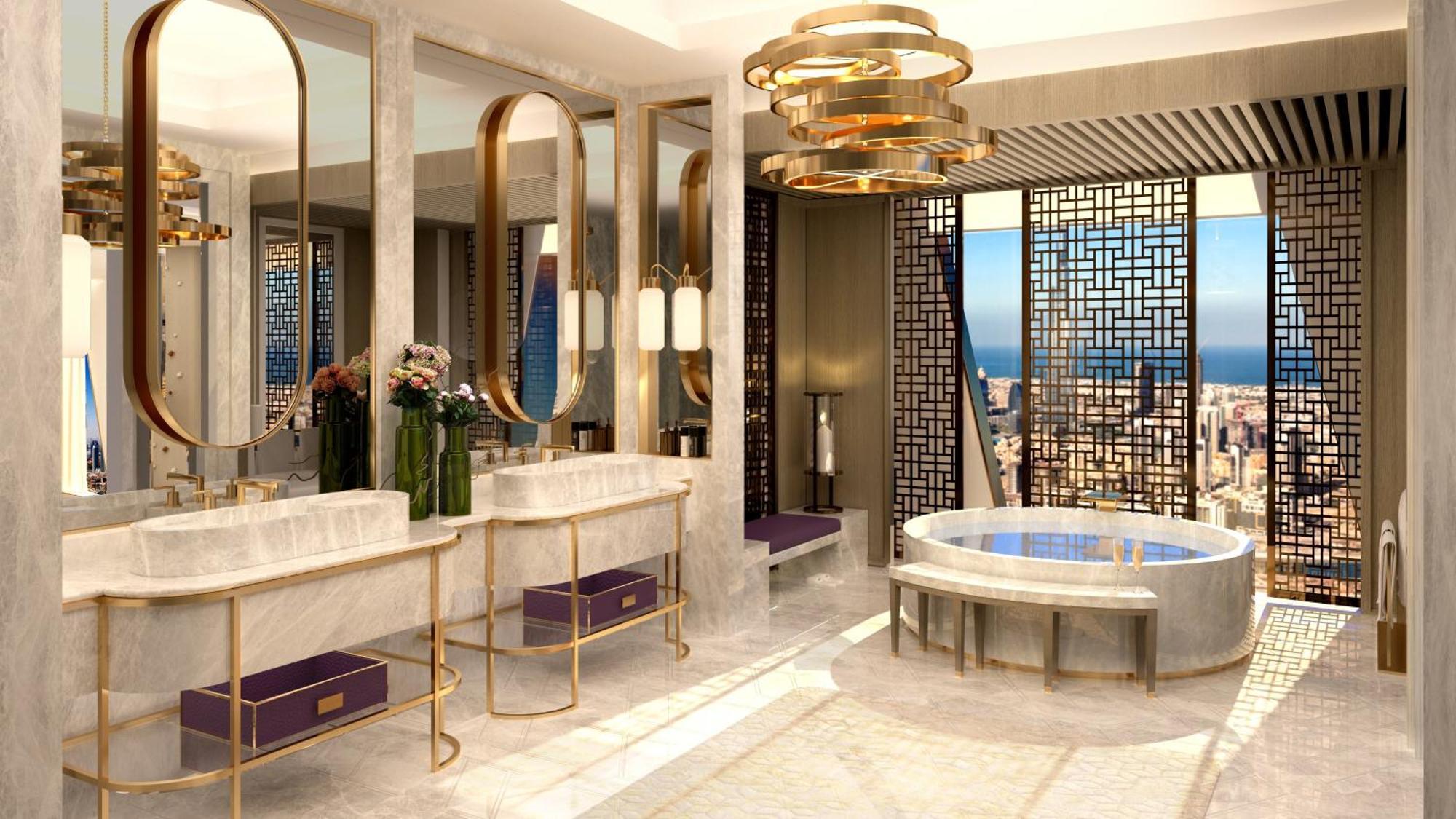 Mandarin Oriental Downtown, Dubai Hotel Екстериор снимка