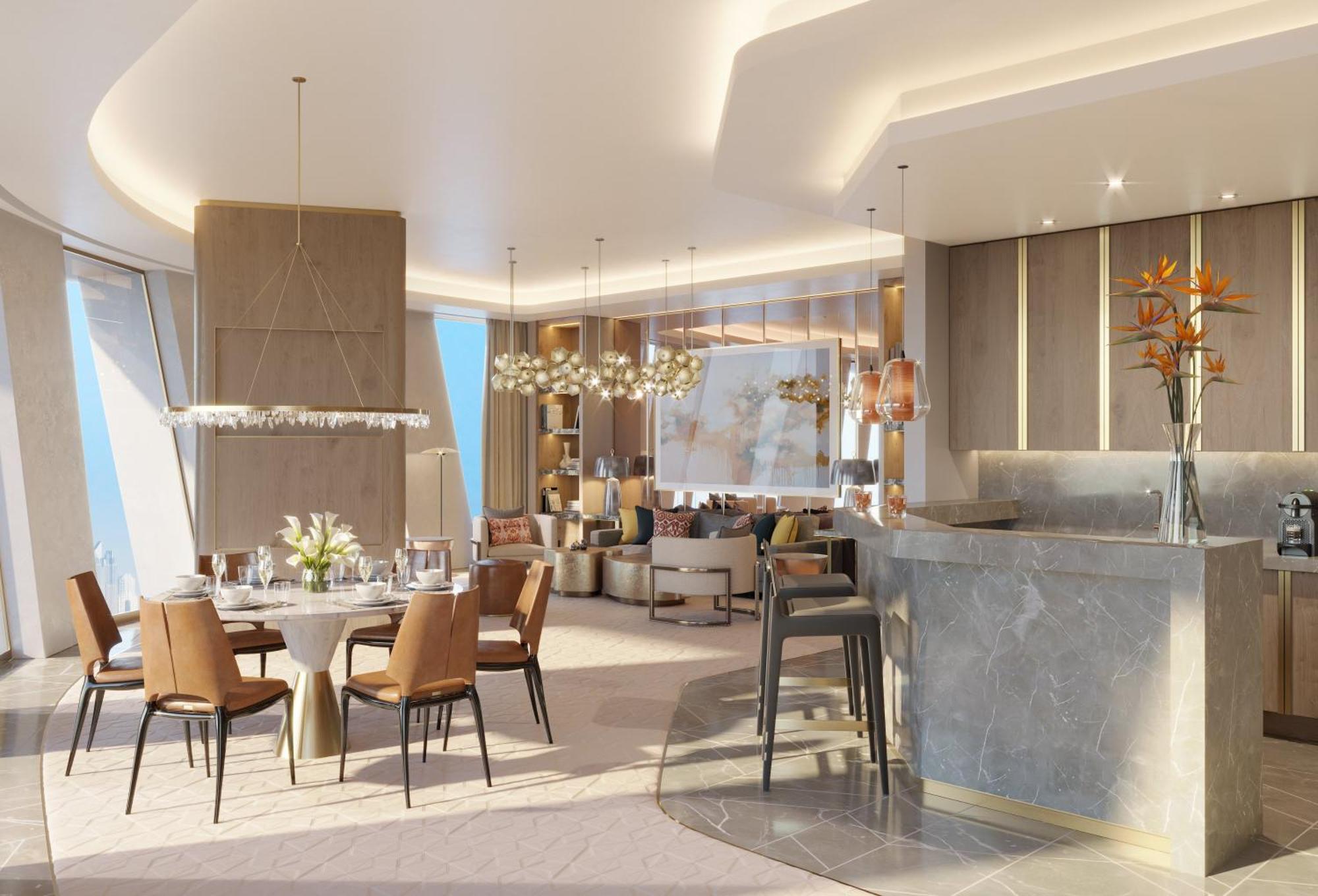 Mandarin Oriental Downtown, Dubai Hotel Екстериор снимка
